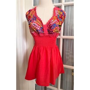 Mexican Babydoll Telar Halter Top